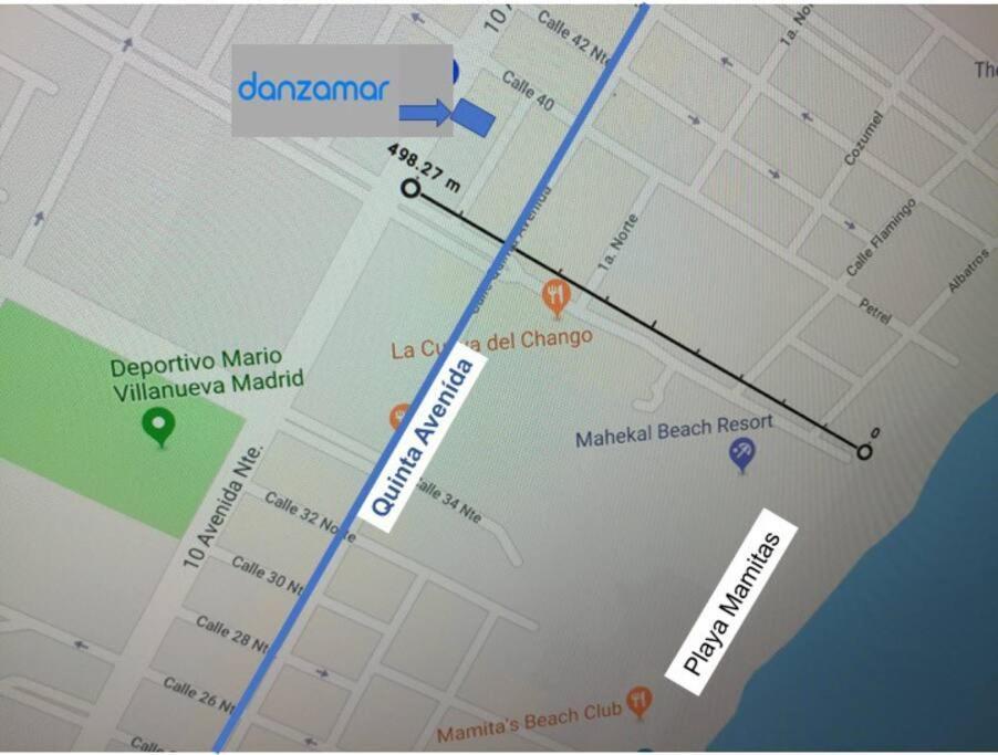 Danzamar 7, Modern Apartment 2 Blocks Away From 5Th Avenue Playa del Carmen Eksteriør billede