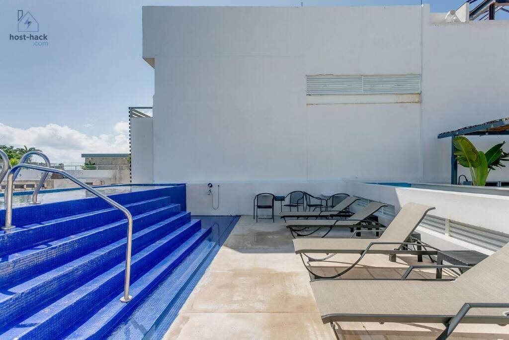 Danzamar 7, Modern Apartment 2 Blocks Away From 5Th Avenue Playa del Carmen Eksteriør billede