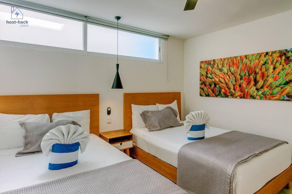 Danzamar 7, Modern Apartment 2 Blocks Away From 5Th Avenue Playa del Carmen Eksteriør billede