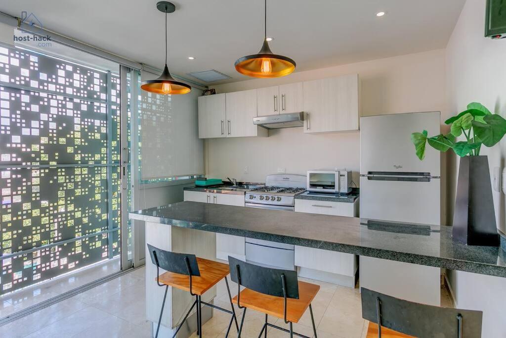 Danzamar 7, Modern Apartment 2 Blocks Away From 5Th Avenue Playa del Carmen Eksteriør billede
