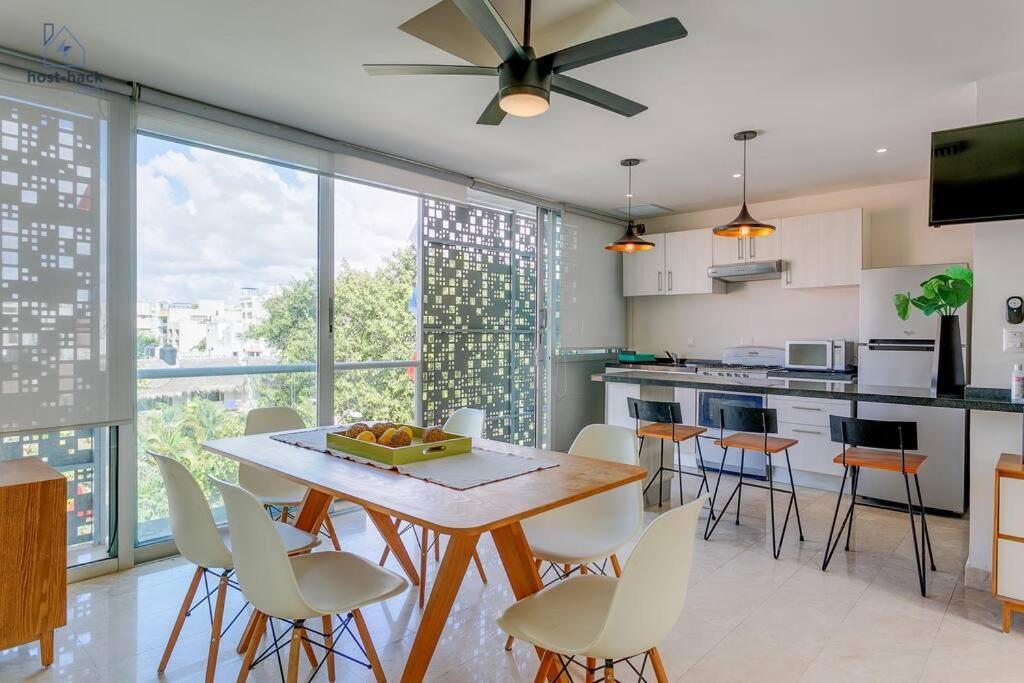 Danzamar 7, Modern Apartment 2 Blocks Away From 5Th Avenue Playa del Carmen Eksteriør billede