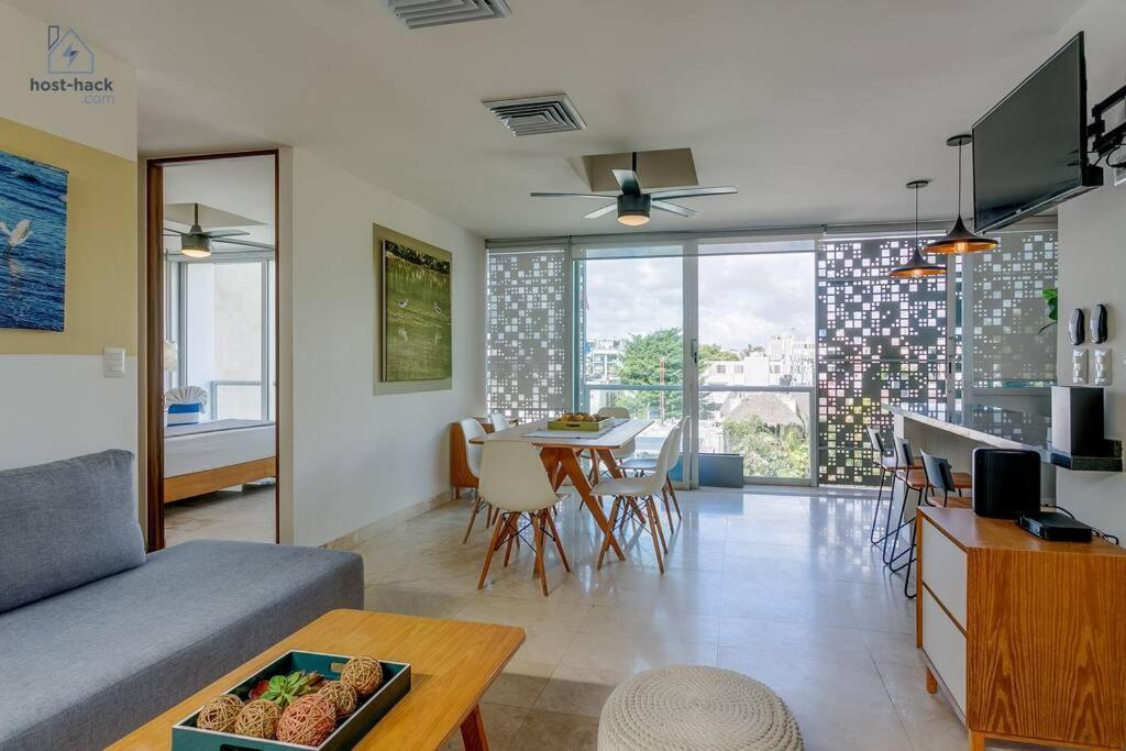 Danzamar 7, Modern Apartment 2 Blocks Away From 5Th Avenue Playa del Carmen Eksteriør billede
